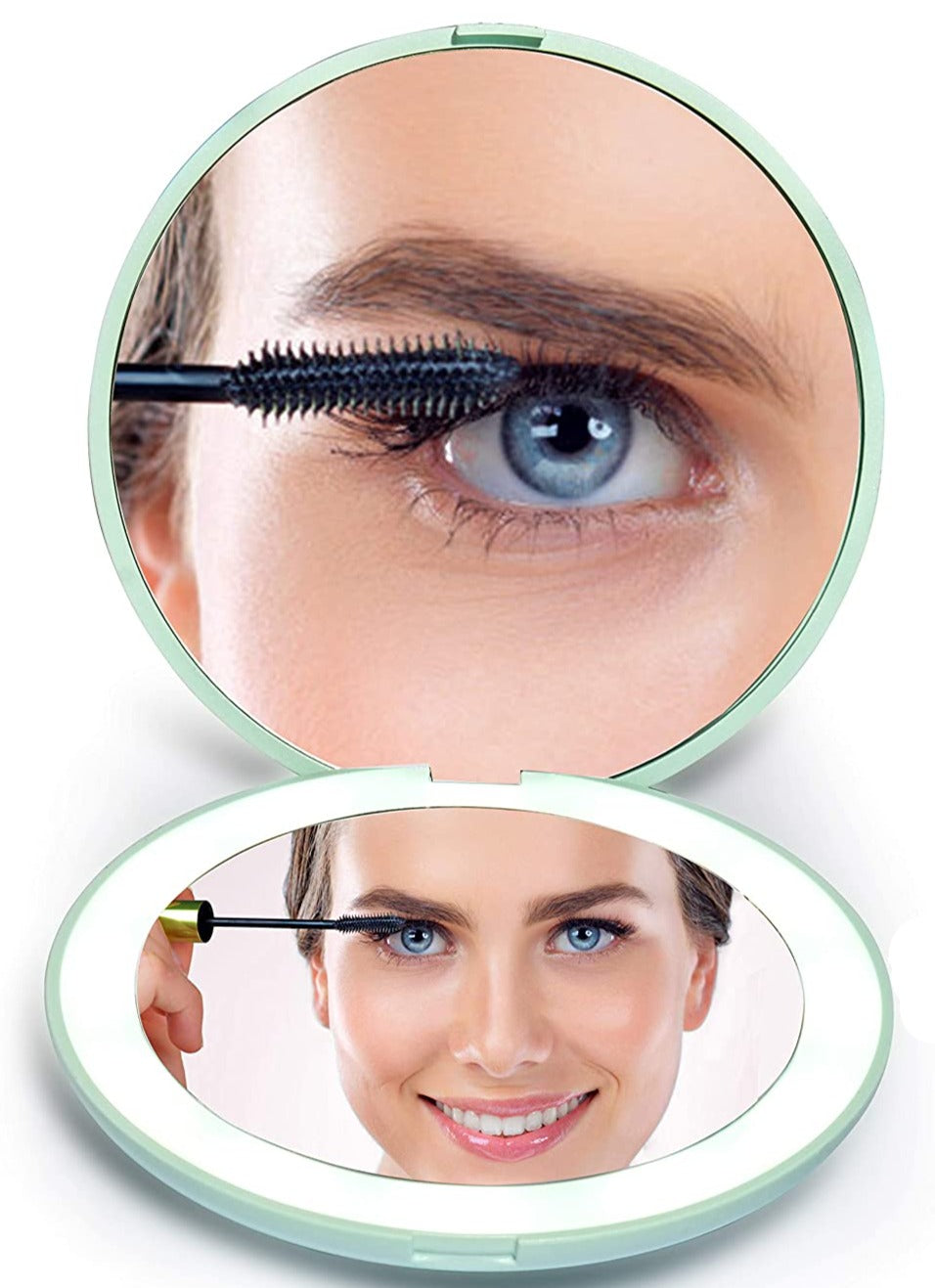 Foldable LED Beauty Mirror