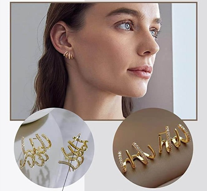 Four Claws Earrings