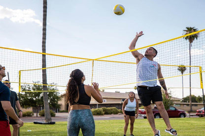 Four-sided Cross Volleyball Net