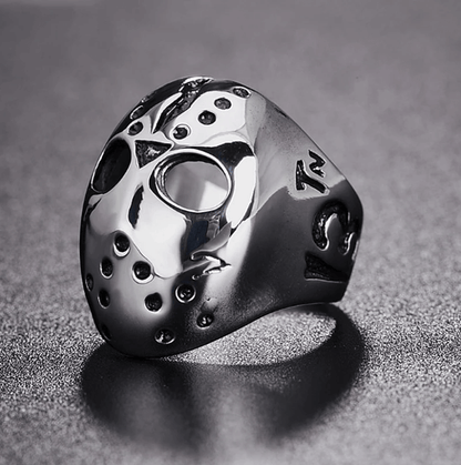 Friday 13th Jason Mask Ring