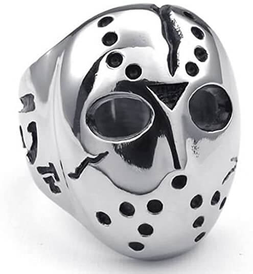 Friday 13th Jason Mask Ring