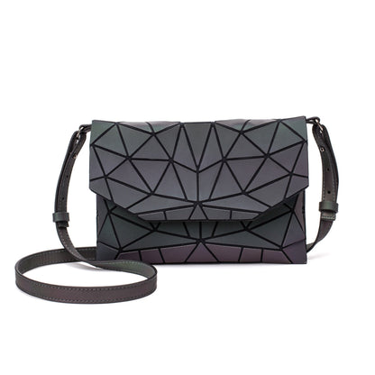 Geometric Luminous Crossbody Bag