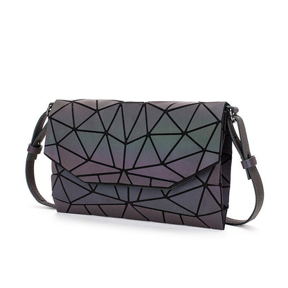 Geometric Luminous Crossbody Bag