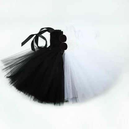 Girls' Clown Costume Tutu Dress for Halloween Party 5