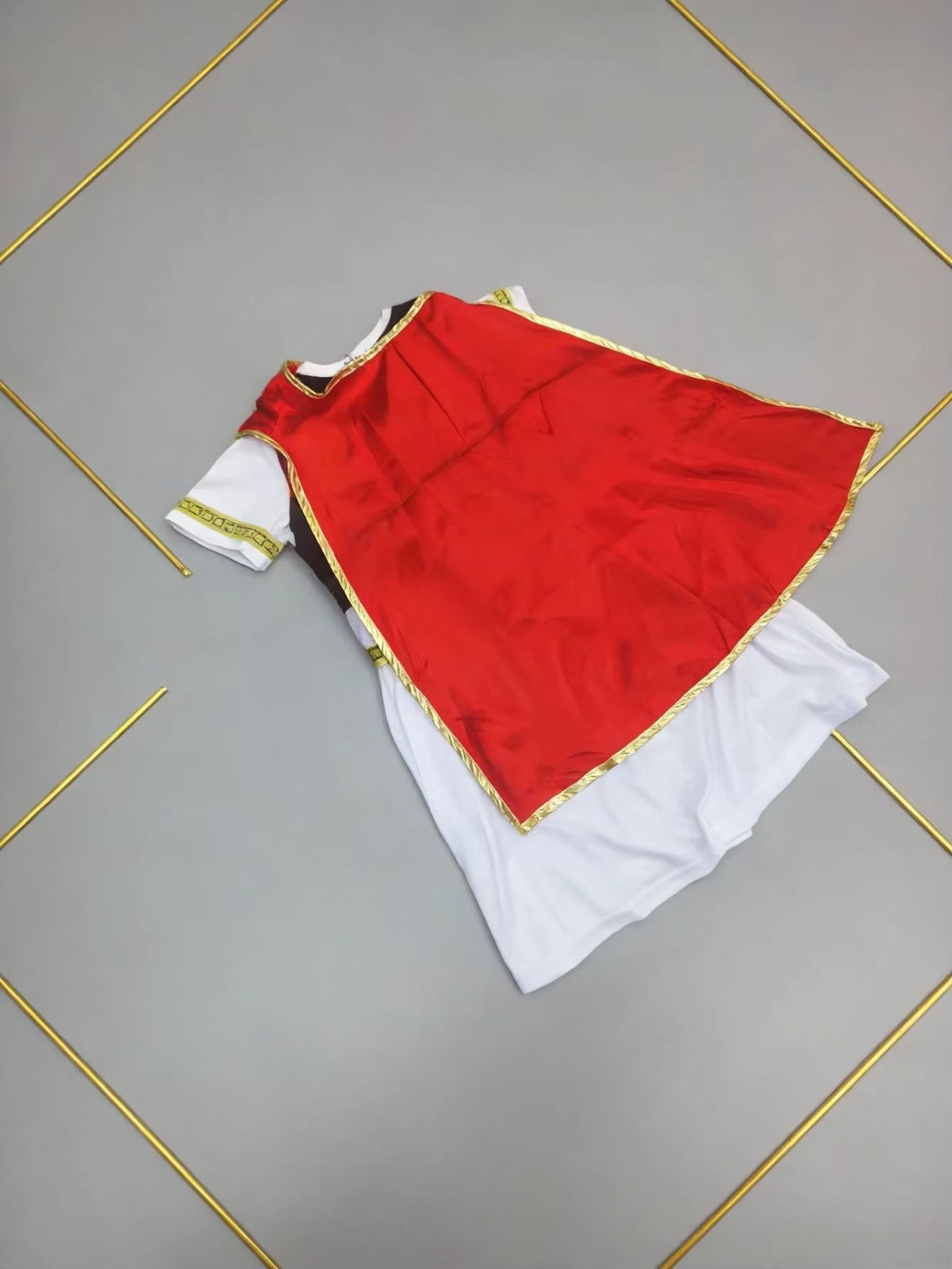Girls' Roman Gladiator Warrior Princess Costume Set 3