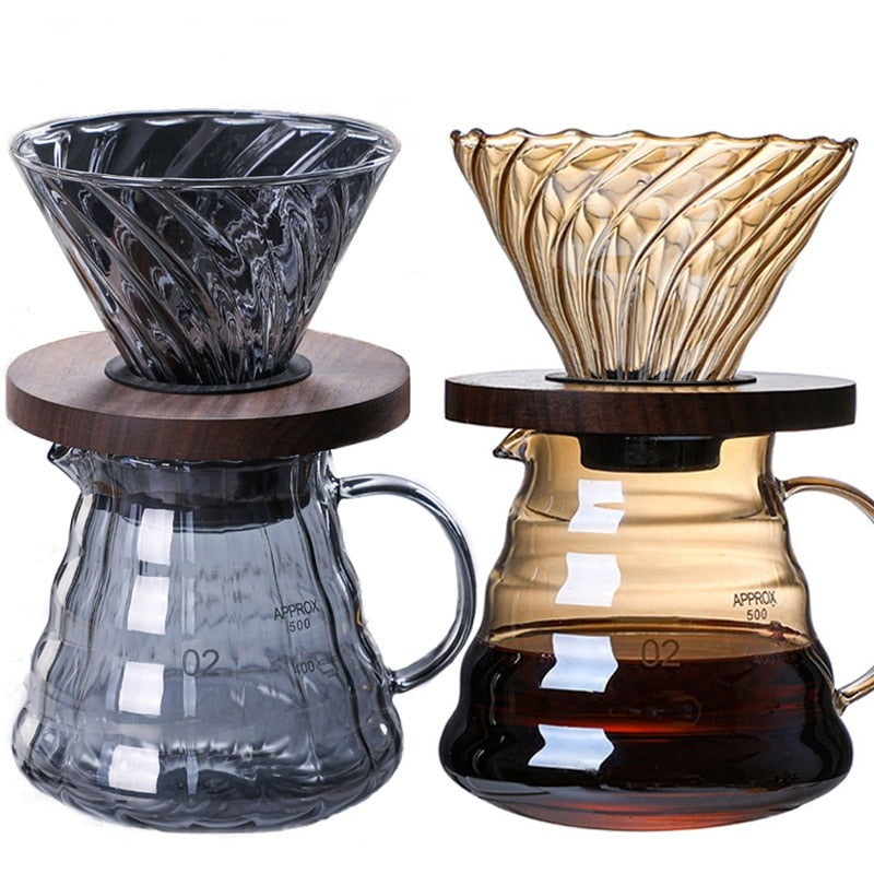 Glass Coffee Dropper Set