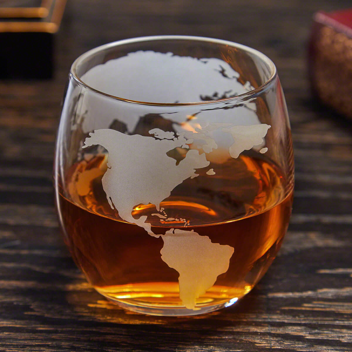Globe Whiskey Carafe Set