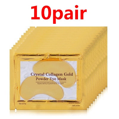 Gold Crystal Collagen Eye Mask