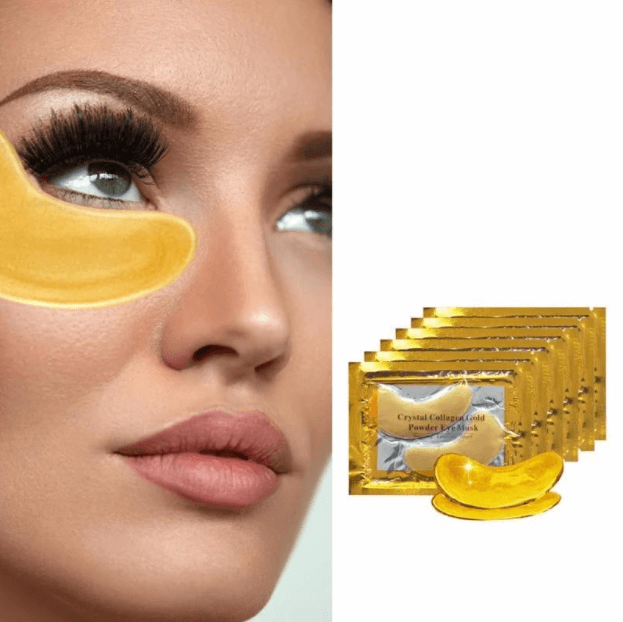 Gold Crystal Collagen Eye Mask