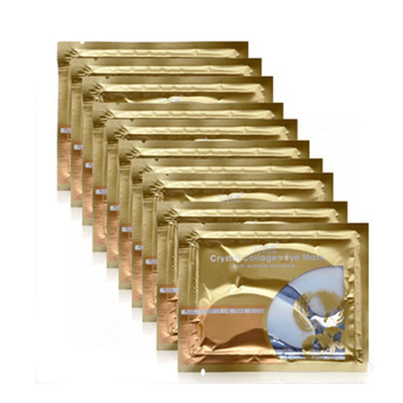 Gold Crystal Collagen Eye Mask