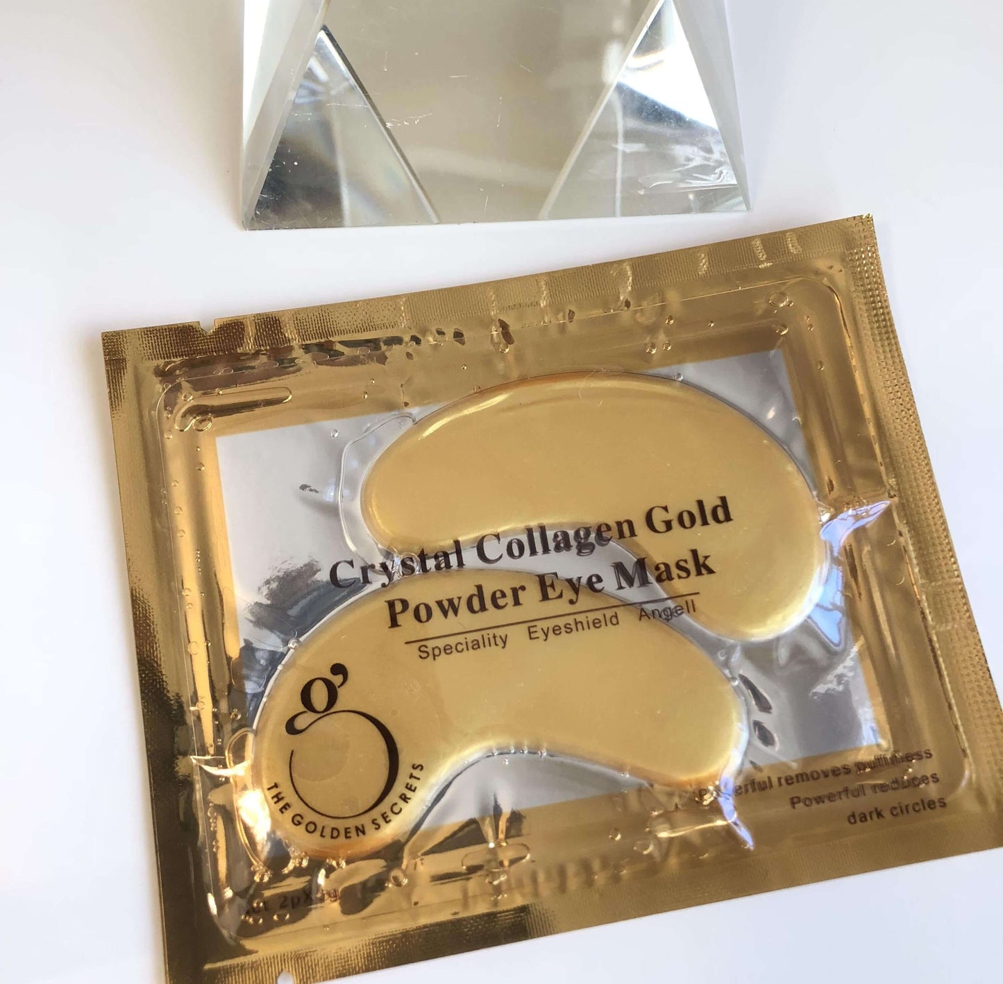 Gold Crystal Collagen Eye Mask