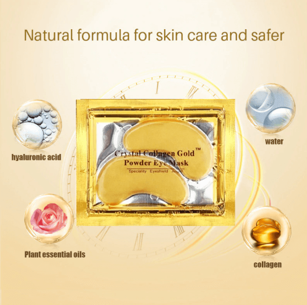 Gold Crystal Collagen Eye Mask