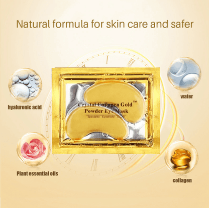 Gold Crystal Collagen Eye Mask