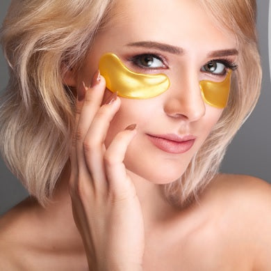 Gold Crystal Collagen Eye Mask