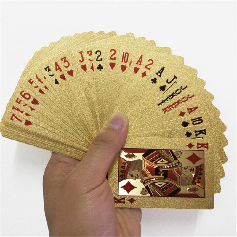 Gold Playing Cards