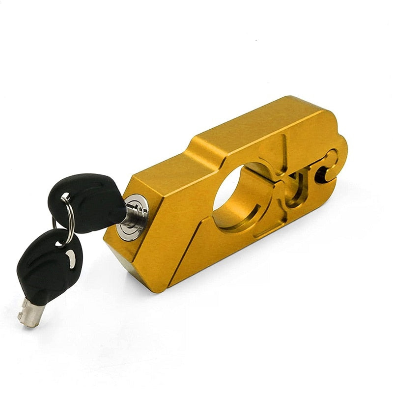 Grip Lock Motorcycle Anti-theft Device