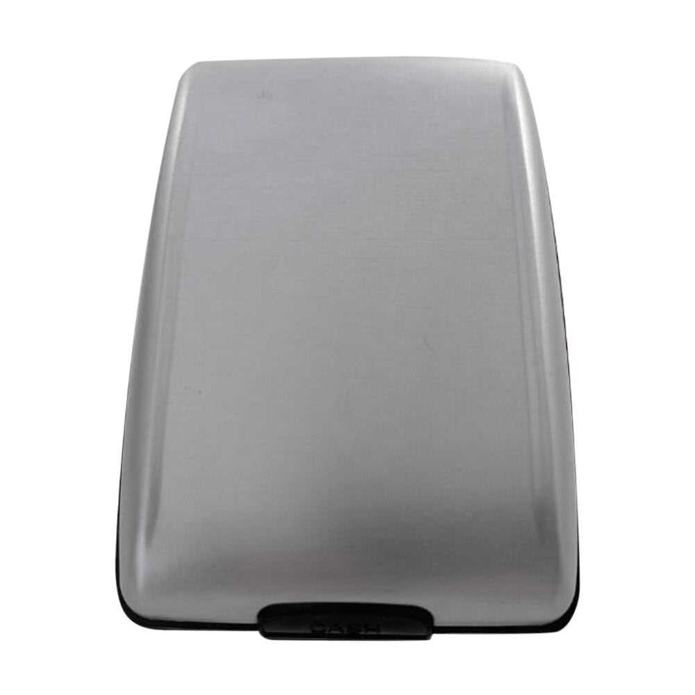 Aluminium secure card holder