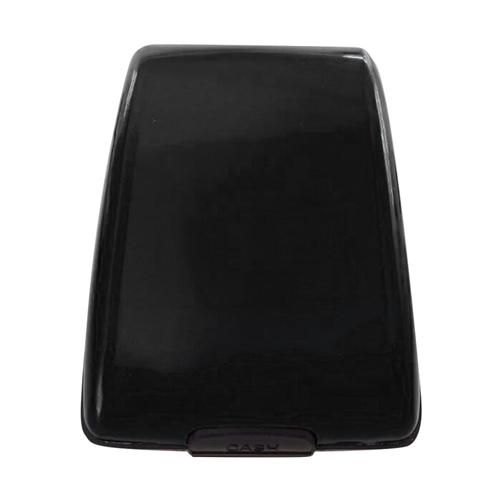 Aluminium secure card holder