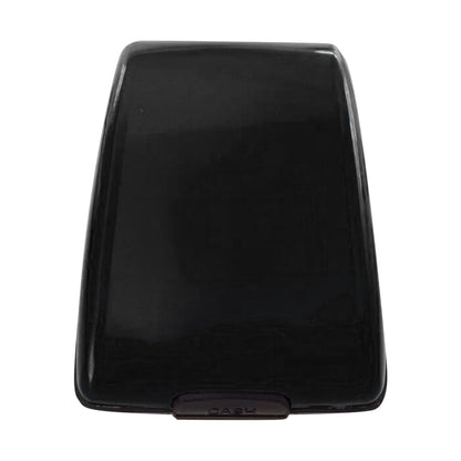 Aluminium secure card holder