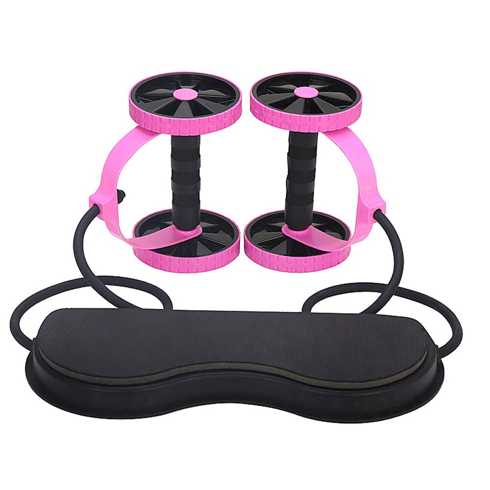 Double Wheel Abdominal Muscle Trainer