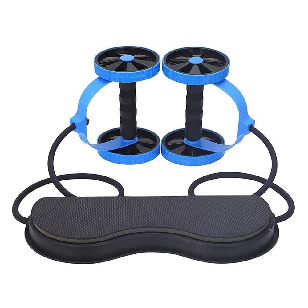 Double Wheel Abdominal Muscle Trainer