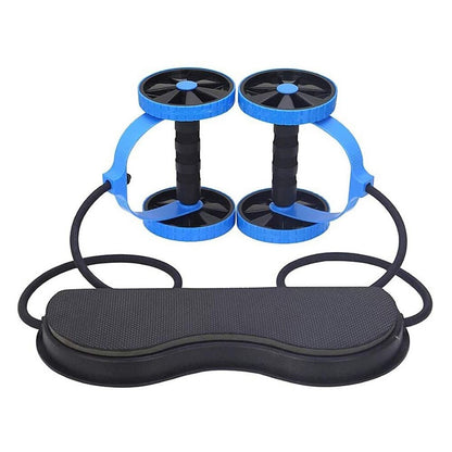 Double Wheel Abdominal Muscle Trainer
