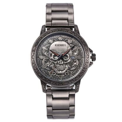 Skull Face Watch