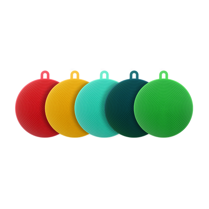 5 Stuks Siliconen Magische Sponsjes, Schimmelvrij