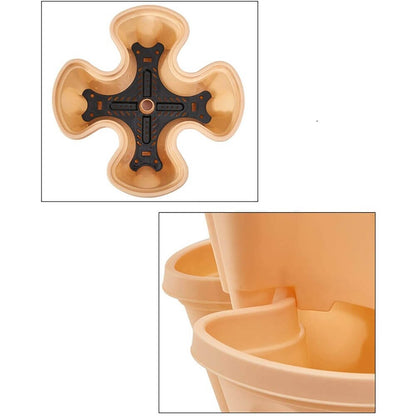 Aardbei stapelbare plantenpotten