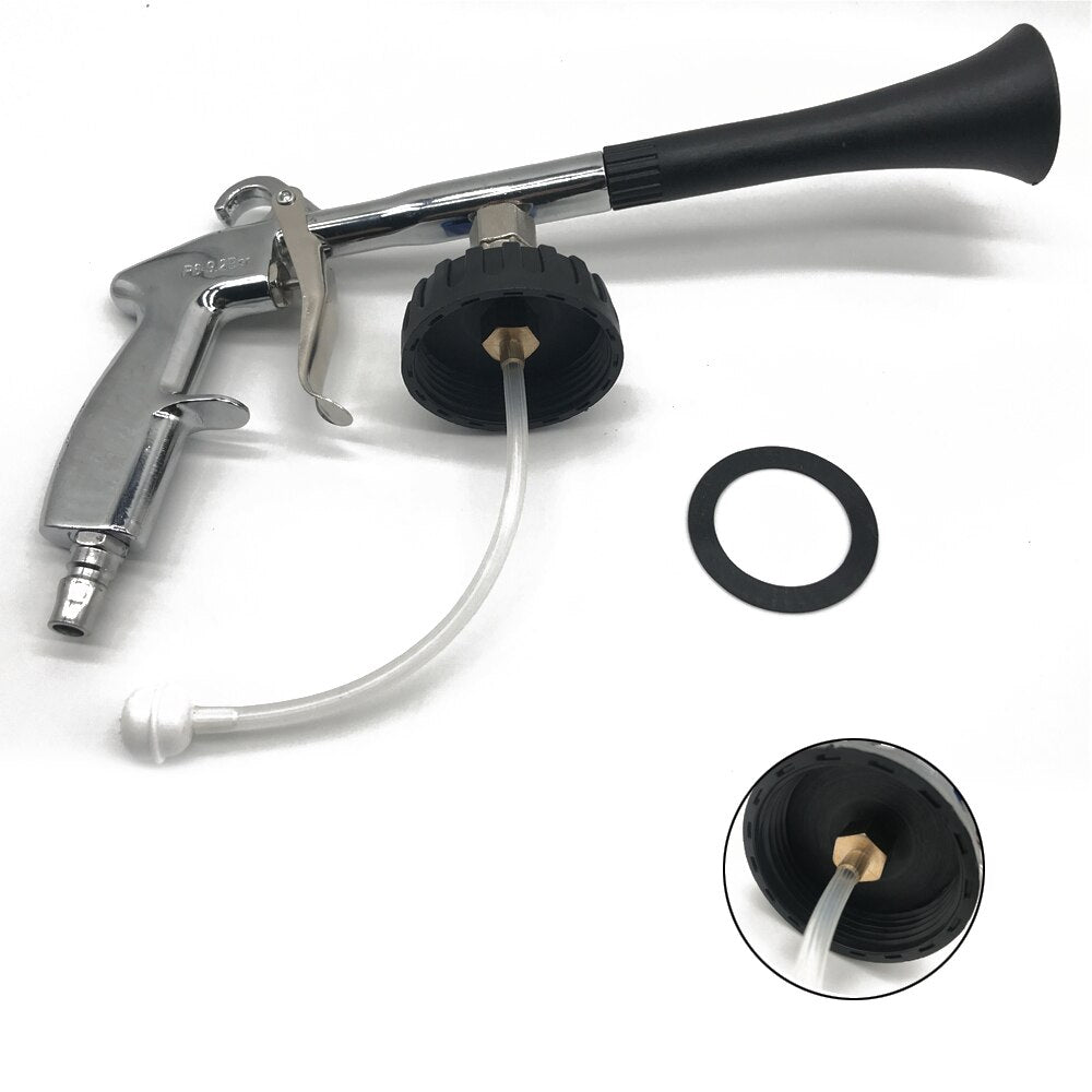Turbo high-pressure cleaning gun