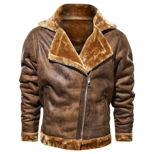 Men's Jacket Timeless Style PU Leather