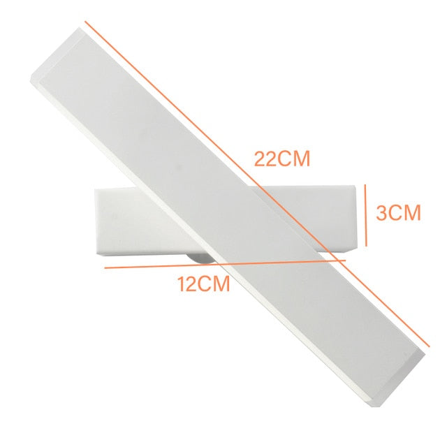 360° Roterende LED Muurlamp