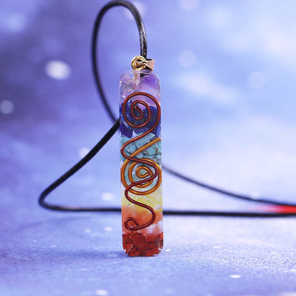 7 chakra stimulans ketting