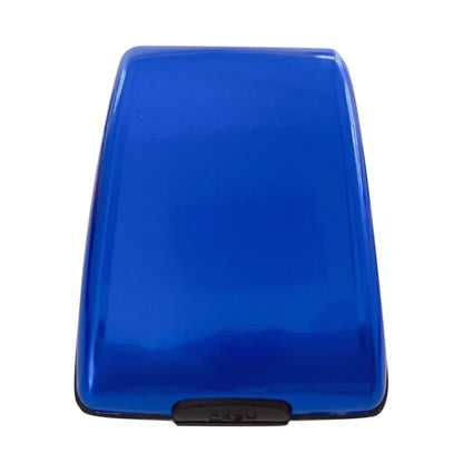 Aluminium secure card holder