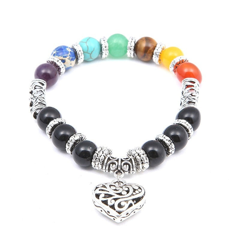 7 Chakra Stenen Armband