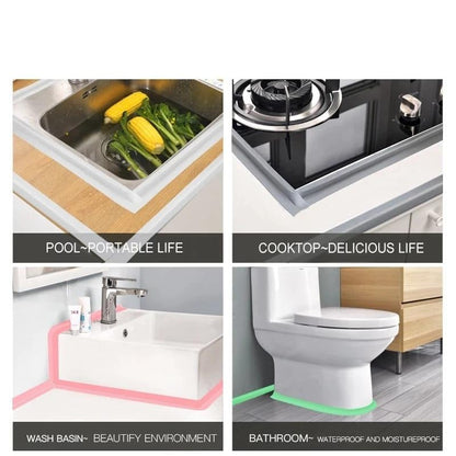 Anti kalkstrips - Waterdicht en vuil afwerend (3,2 Meter)