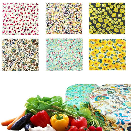 Beeswax Food Wrappers - Set of 3