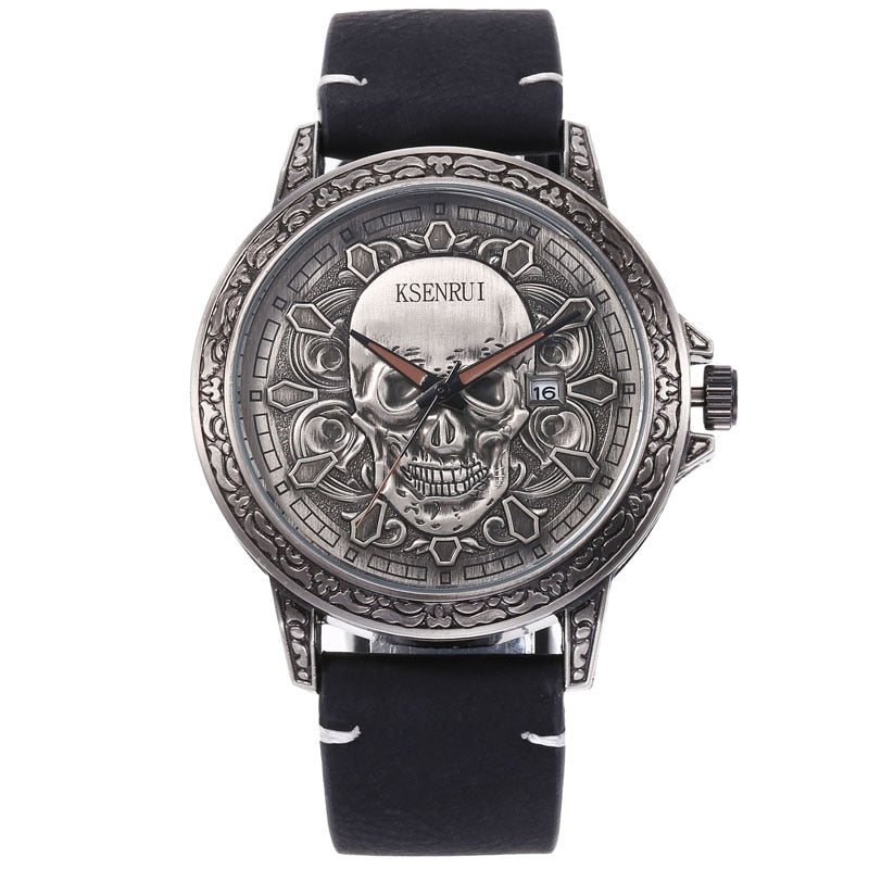 Skull Face Watch