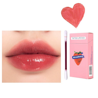 Cotton swab lipstick