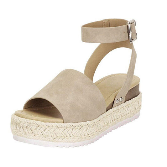 Zomer Sandalen Met Hoge Zool Voor Vrouwen