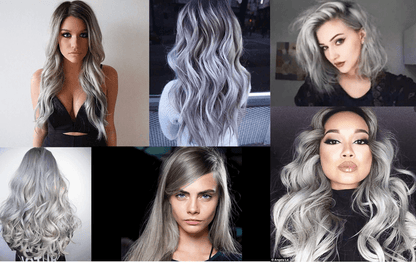 Hair colour wax