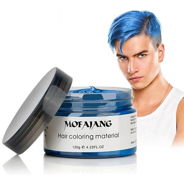 Hair colour wax