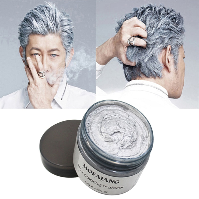 Hair colour wax