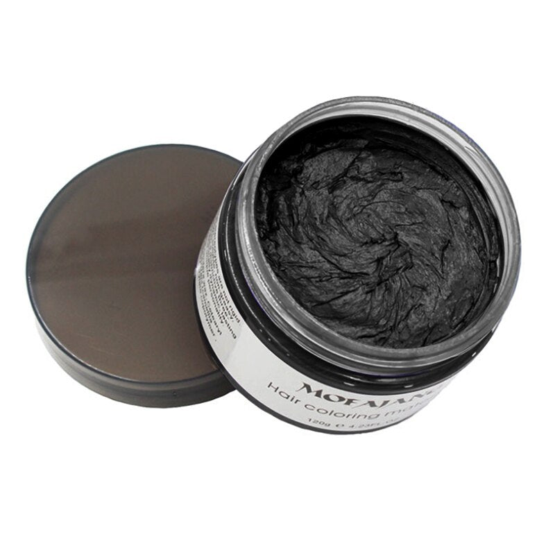 Hair colour wax