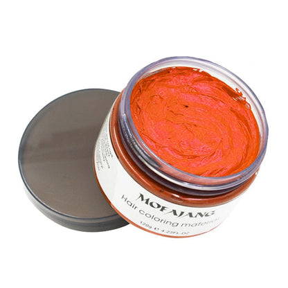 Hair colour wax