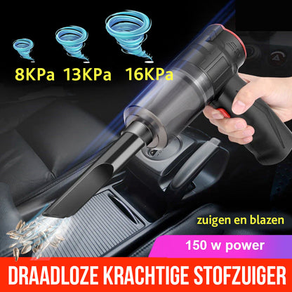 Handheld hoover and air blower