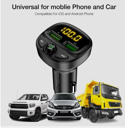 Hands-free Bluetooth car FM transmitter