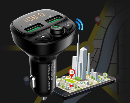 Hands-free Bluetooth car FM transmitter
