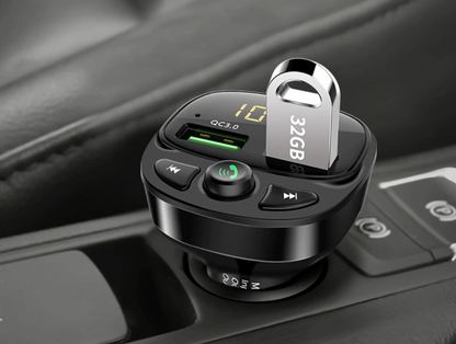 Hands-free Bluetooth car FM transmitter