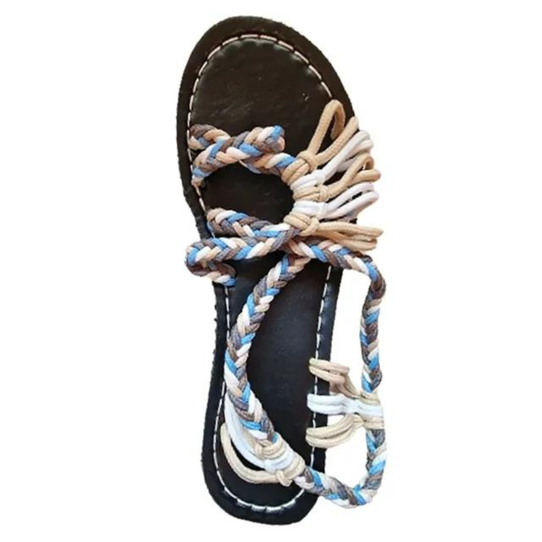 Handwoven Rope Flat Sandals